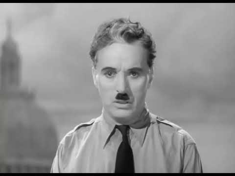 Видео: Великая речь Чарли Чаплина из фильма "Великий диктатор" - 1940 год