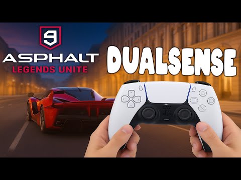 Видео: DualSense  джойстик для игры Asphalt Legends Unite