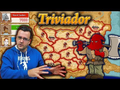 Видео: Triviador - Ох, добре, че са ЖОКЕРИТЕ! България е червена!