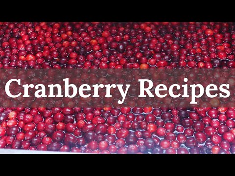 Видео: Домашний клюквенный соус, консервированный клюквенный сок и клюквенно-медовая закваска!