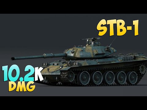 Видео: STB-1 - 6 Kills 10.2K DMG - Прохладный! - Мир Танков