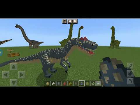 Видео: Лучший мод на динозавров мир/парк юрского периода мод на пе Dinosaur's time