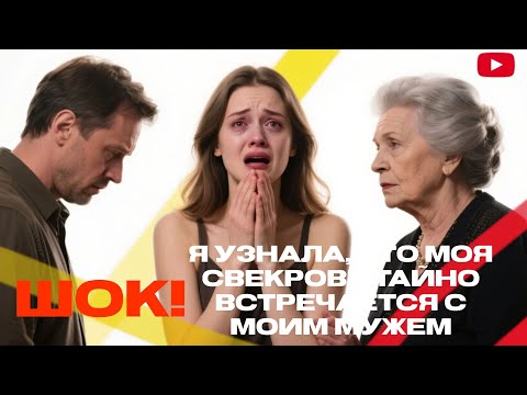 Видео: Шок! Я узнала, что моя свекровь тайно встречается с моим мужем 😱💔