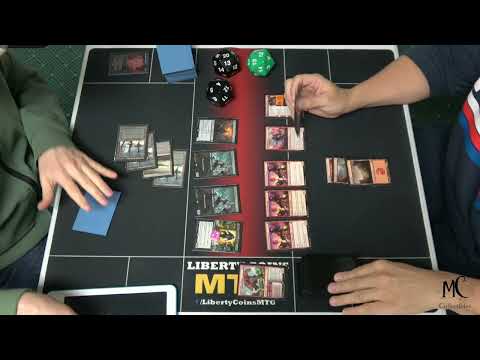 Видео: Моночёрный Мидрейндж ⚫ против Монокрасного Агро 🔴 | MTG Пионер 10-24-25 | Раунд 2