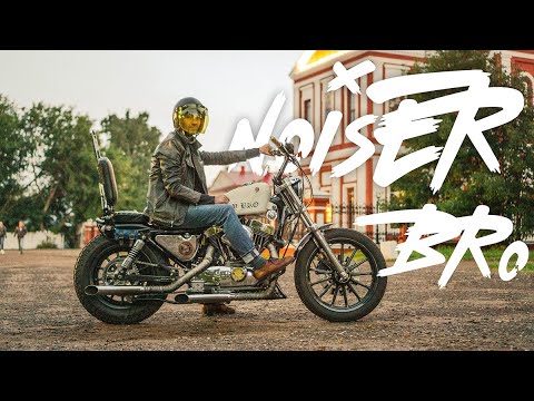 Видео: Harley Davidson Sportster custom: это максимально неудобный, но стильный мотоцикл