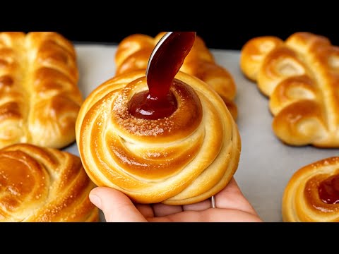 Видео: Булочки Фигурные! Красивый и простой рецепт. Fluffy  Buns