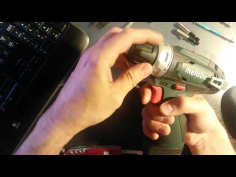 Видео: Metabo Powermaxx BS (доработка патрона)