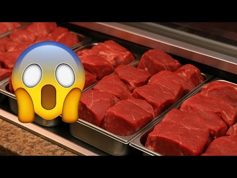 Видео: /Дорогое мясо.Почему растут цены,Обзор Магазина.#влог #еда #германия 