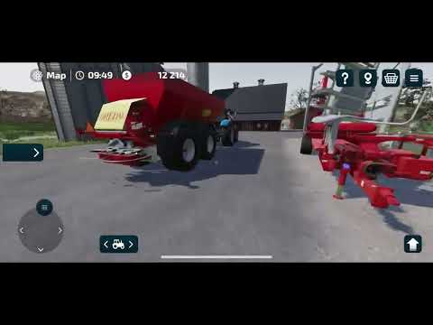 Видео: Зелёнка и еще раз зелёнка и первое появление шерстяных пушистых Farming simulator 23