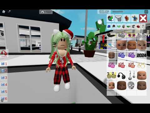 Видео: Делаю скин к новыму году в #brookhaven Roblox RP:)