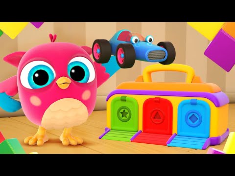 Видео: Совеня Хоп Хоп та Дятлик Тук Тук: Веселі ігри для малят