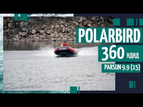 Видео: Polar Bird 360 НДНД и куча НИШТЯКОВ под КИТАЙСКИМ мотором PARSUN 9.9-15. ТЕСТ В НОЯБРЕ (КАРЕЛИЯ)*