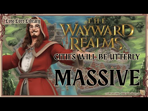 Видео: Города в WAYWARD REALMS могут быть ОГРОМНЫМИ