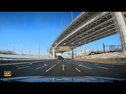 Видео: По Москве на машине в будний день. Площадь трех вокзалов - СВХ