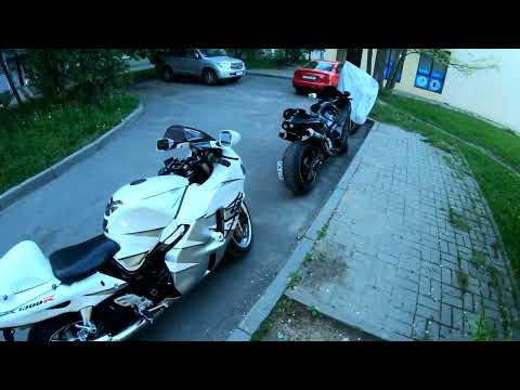 Видео: Встретил еще одну #suzuki gsx 1300 r #hayabusa