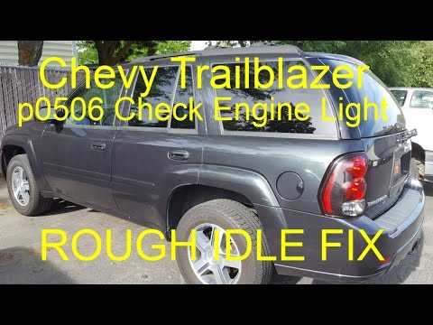 Видео: P0506 Chevy Trailblazer Check Engine Light | Устранение неровностей холостого хода | Повторная ка...