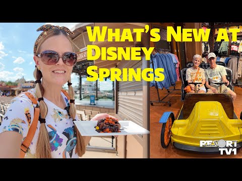 Видео: Что нового в Disney Springs — октябрь 2025 г. — рождественские товары, угощения на Хэллоуин и мно...