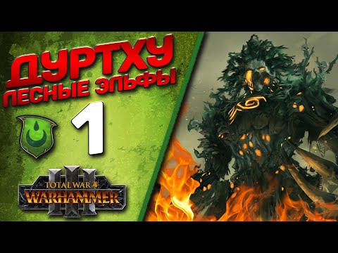 Видео: #1 Дуртху | Лесные Эльфы - (Легенда) - Total War Warhammer 3
