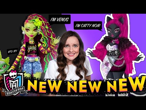 Видео: МНОГО НОВОСТЕЙ MONSTER HIGH😱 Клодин Howliday, Скелита, Венера, пышная Кэтти Нуар, пляжная коллекция