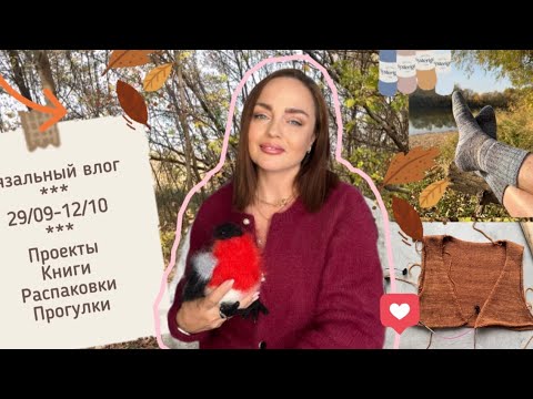 Видео: Вязальный дайджест #16 #вязание #проекты #прогулки 
