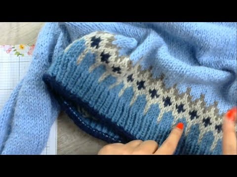 Видео: ЛОПАПЕЙСА. Как Вязать Жаккард по Кругу Без Ступенек с Протяжками и Без Протяжек