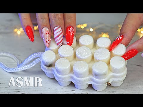 Видео: АСМР МЫЛО Массажное твердое Таппинг ногтями Резка | ASMR Satisfying Dry SOAP cutting 100% TINGLES