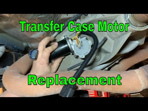 Видео: Замена электродвигателя переключения передач раздаточной коробки Ram 4X4