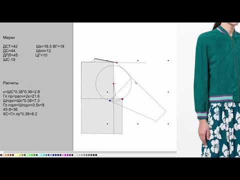 Видео: Угол наклона рукава и ширина рукава в регланах