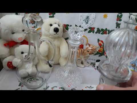 Видео: Стекло.Хрусталь. Графины.👍🏻👍🏻👍🏻💥💥💥🌲🌲🌲