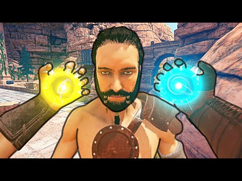 Видео: Гравитационная магия - Blade and Sorcery