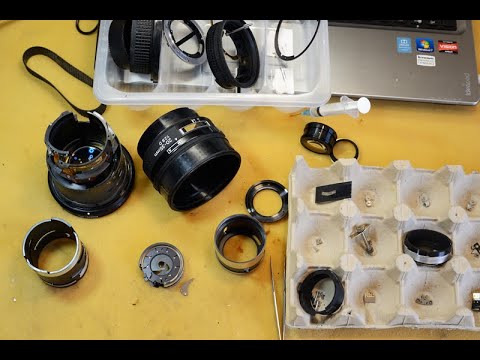 Видео: NIKON AF NIKKOR 20-35mm 1:2.8 D ремонт диафрагмы. Криворуким мастерам посвящается. LENSSERVIS