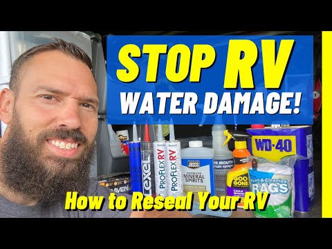 Видео: КАК ПРАВИЛЬНО ЗАГЕРМЕТИЗИРОВАТЬ ВАШ АВТОДОМ | (Лучший герметик для внешней отделки автодома)