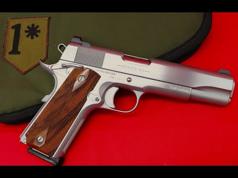 Видео: Yost Custom - Тед Йост Custom Colt 1911 Government Model - 1* Elite - 45 ACP Hardchrome