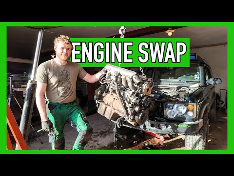 Видео: Замена сломанного двигателя Discovery