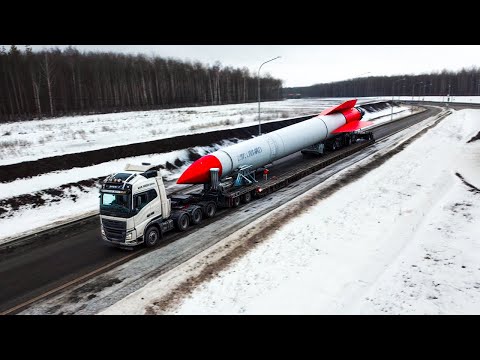 Видео: Везу РАКЕТУ на МОСКВУ - НЕГАБАРИТ