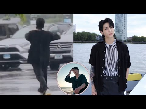 Видео: Никаких камер, никакой команды — только Чонгук и музыка посреди Сеульской улицы!