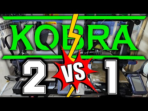 Видео: 3D принтеры: Anycubic Kobra 2 VS Anycubic Kobra 1