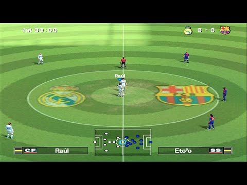 Видео: PES 6 — Реал Мадрид против Барселоны | PS2