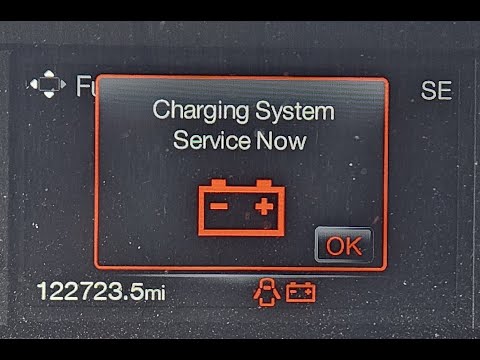 Видео: КАК ИСПРАВИТЬ: F150 «Обслуживание системы зарядки сейчас» — ЛЕГКО!!