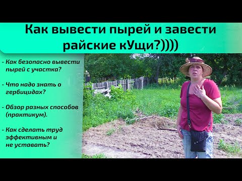 Видео: Как вывести пырей и завести райские кУщи?))))