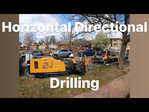 Видео: Горизонтально-направленное бурение, 2 выстрела с 3 каналами
