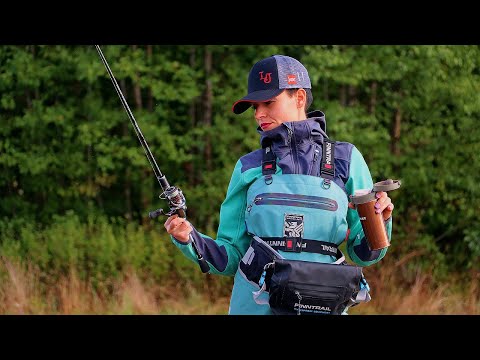 Видео: БРОЖУ ПО РЕКЕ. СПИННИНГ. РЫБАЛКА с берега на течении. #351