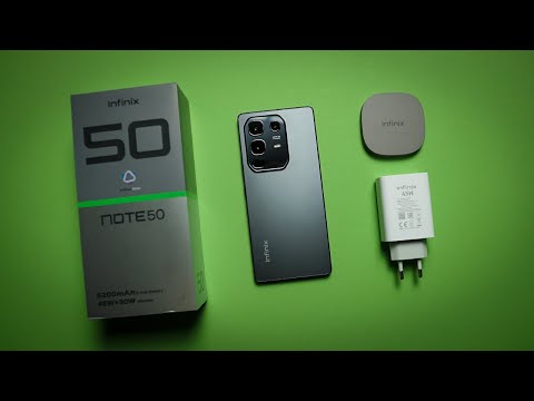 Видео: INFINIX NOTE 50 - Бюджетник в металле, с Ai-помощником и магнитной зарядкой