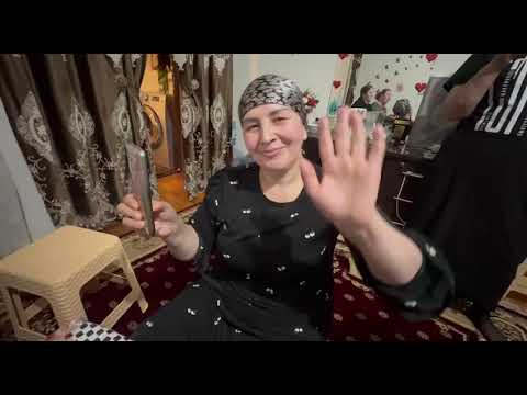 Видео: Ашура Гасанова. Даргиская песня под гармошку в живом формате. На дне рождения.