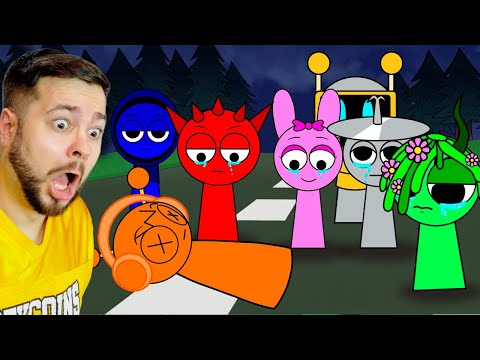 Видео: ОРАНЖЕВЫЙ УМЕР 😭 НОВАЯ ГРУСТНАЯ АНИМАЦИЯ СПРУНКИ (Incredibox Sprunki)