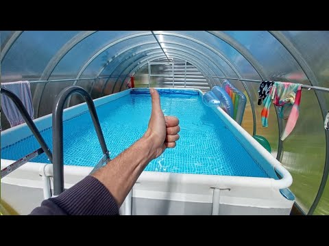 Видео: Песочный фильтр-насос Bestway 58499. Полный обзор и отзыв спустя месяц работы.