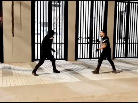 Видео: Ножевой бой
