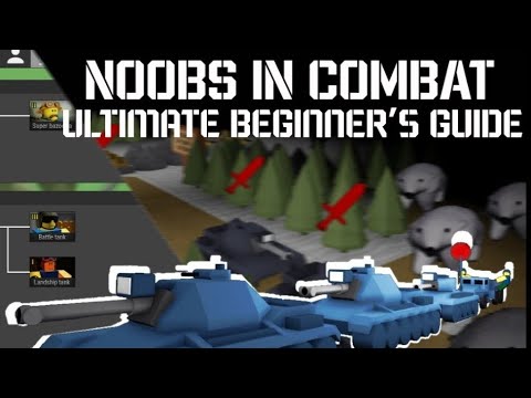 Видео: Провели первые Тяжелые Бои в Noobs in Combat в Роблокс Нубы в Бою