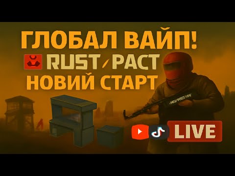 Видео: 🔴 Нове оновлення | ВИЖИВАННЯ ГЛОБАЛ ВАЙП — RUST/РАСТ ☢️ d2