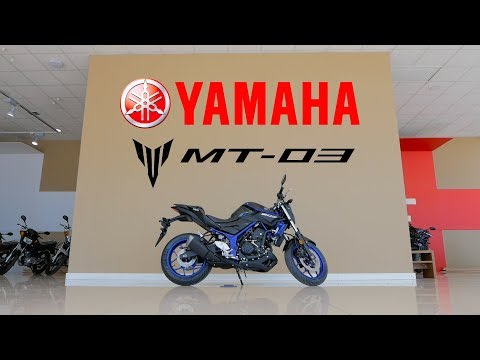 Видео: Видео обзор мотоцикла YAMAHA MT-03 2018